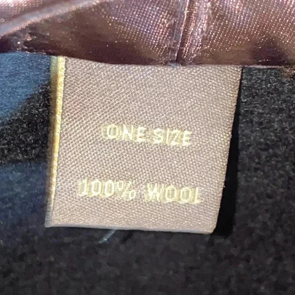 Adora 100% Wool Hat With Animal Print Scarf Beautiful - Picture 11 of 12